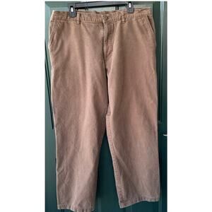 Patagonia Men’s 36 Organic Cotton Chinos Brown Straight Leg Casual Work Pants